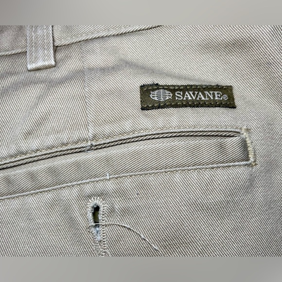 Savane Deep Dye Wrinkle Resistant Men's Pleated Pant‎ Size 42 X 36 - Picture 5 of 6